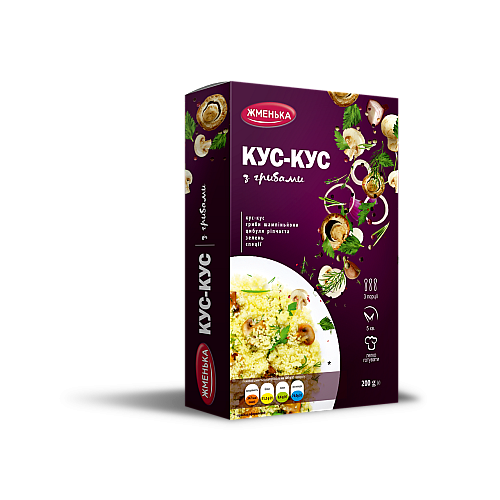 Кус-Кус с грибами Жменька 200 г