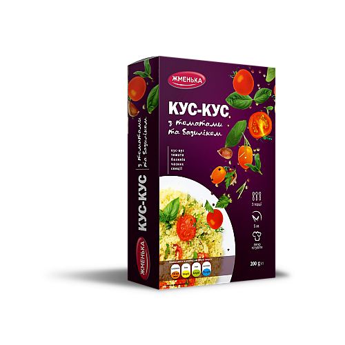Кус-Кус із томатами та базиліком Жменька 200 г