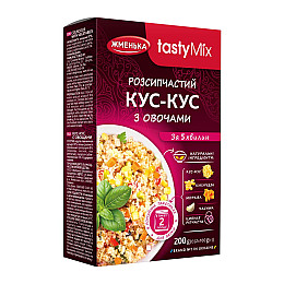 Кус-Кус с овощами Жменька в пакетиках для варки 2 шт*100 г