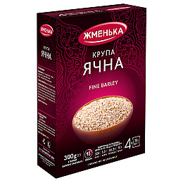 Крупа ячневая Жменька в пакетиках для варки  4 шт х 75 г