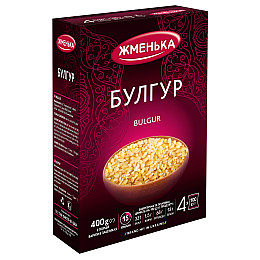 Булгур Жменька в пакетиках для варки 4шт*100г