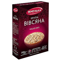 Крупа вівсяна Жменька в пакетиках для варіння 4шт х 50 г
