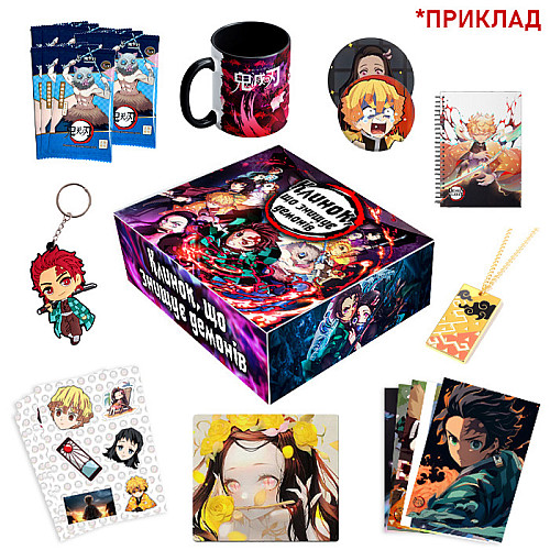 Подарочный набор Gravit Клинок уничтожающий демонов Demon Slayer Medium (8194)