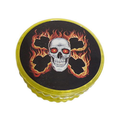 Гриндер для измельчения табака ASHTRAY HL-183-1 Череп с костями (do226-hbr)