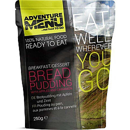 Хлебный пудинг Adventure Menu Bread pudding with apples and cinnamon (1033-AM 621)