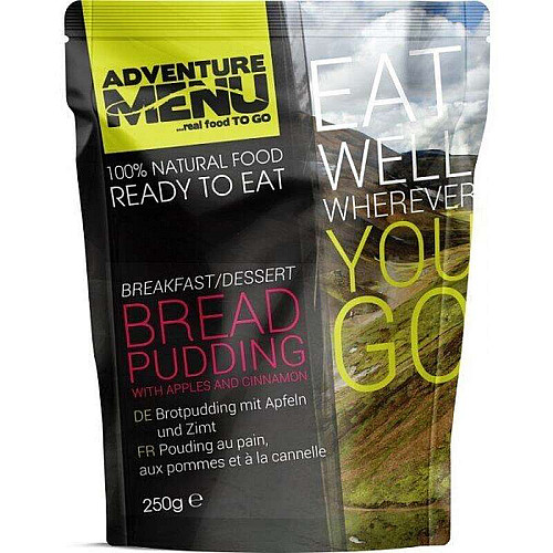 Хлебный пудинг Adventure Menu Bread pudding with apples and cinnamon (1033-AM 621)