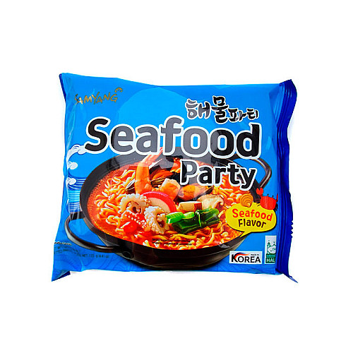 Локшина Samyang Seafood Party 120г (14225)