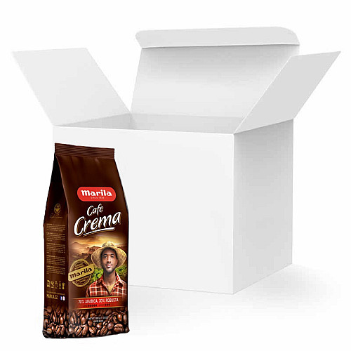 Кава в зернах Marila Cafe Crema Espresso 1кг*8шт