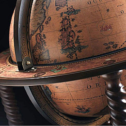 Напольный глобус-бар Beige world классик Zoffoli SS85217