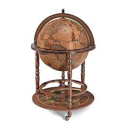 Напольный глобус-бар Calypso классик Zoffoli SS85218