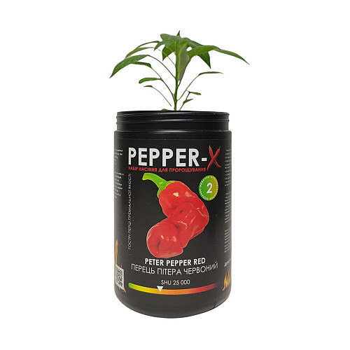 Набор для выращивания острого перца Pepper-X Peter Pepper Red 750 г