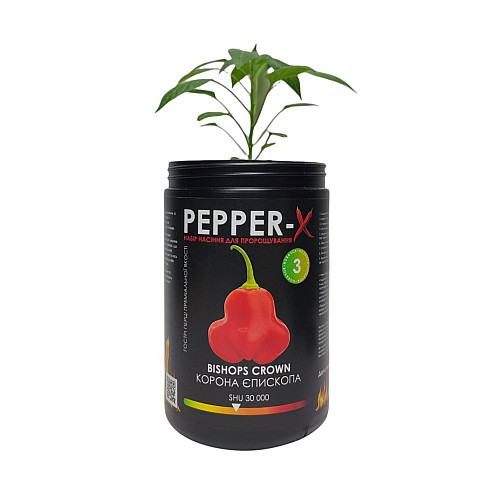 Набор для выращивания острого перца Pepper-X Bishops Crown 750 г