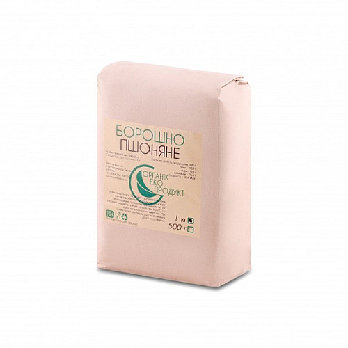 Мука пшенная просяная натуральная Organic Eco-Product 1 кг