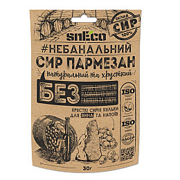 Сир сушений хрусткий спінений snEco 