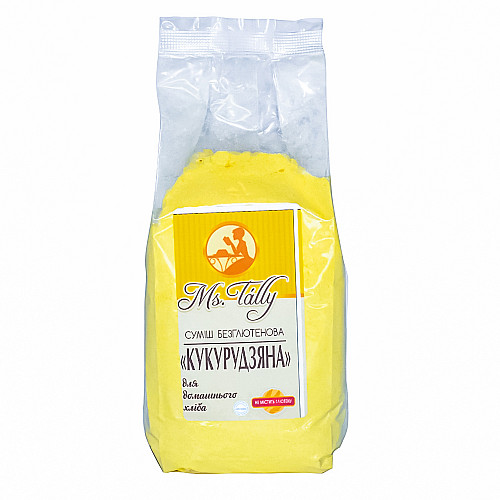 Сумiш для випiкання "Кукурудзяна" без глютену "Ms. Tally" 428 г
