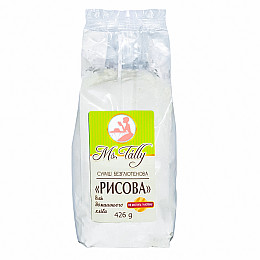 Смесь для выпечки "Рисовая" без глютена "Ms. Tally" 426 г