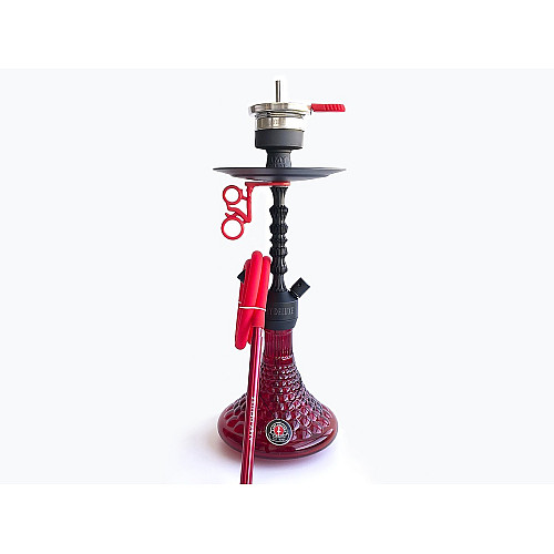 Кальян AMY Deluxe 072.02 Alu Antique Berry 50 см Red