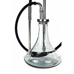 Кальян Trumpet Hookah WOLF 67 см Серебристый