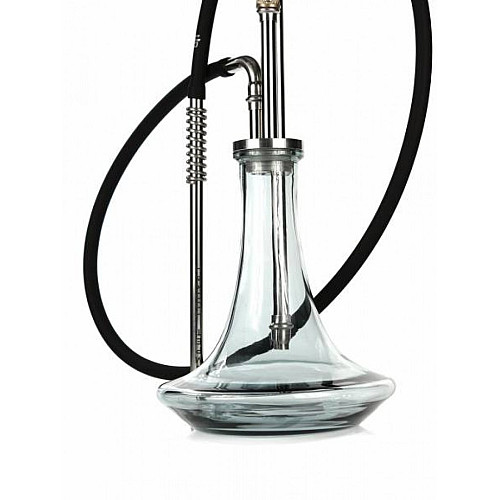 Кальян Trumpet Hookah BEAR 67 см Серебристий