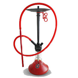 Кальян Amy Deluxe 066.01 bk-Red 70 см Красный