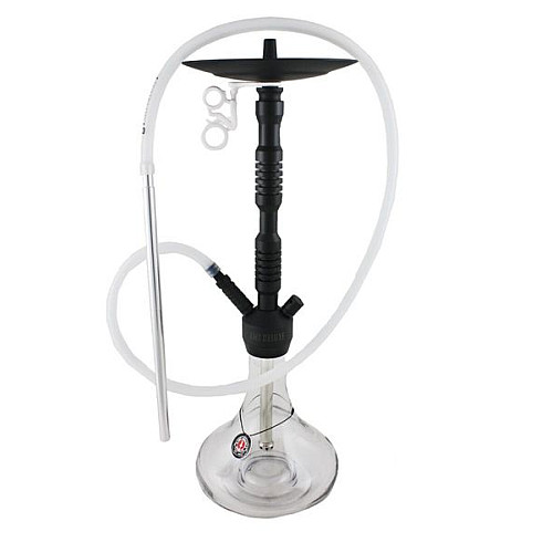 Кальян AMY Deluxe 073.01 Alu Sierra 65 см White-Black