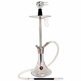 Кальян AMY Deluxe SS 09R Stick 75 см Сталь белый