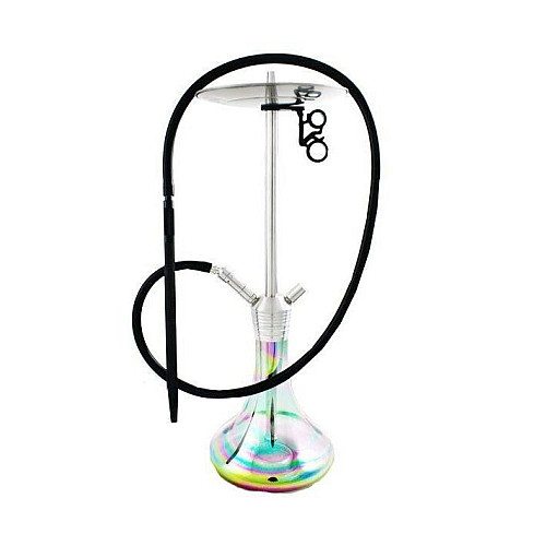 Кальян AMY Deluxe SS 09R Stick 75 см Сталь белый