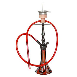 Кальян AMY Deluxe 027 50 см Red-black