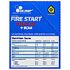 Енергетик Olimp Nutrition Fire Start Energy Gel+BCAA 20 пакетиків Зелене Яблуко