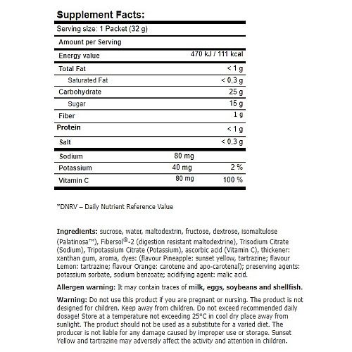Энергетик Amix Nutrition Performance Amix Rock´s Gel Free 32 g Pineapple