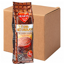 Капучино HEARTS TRINK Schokolade 10 шт х 1 кг