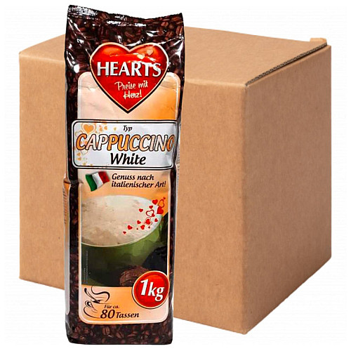 Капучино HEARTS White 10 шт х 1 кг
