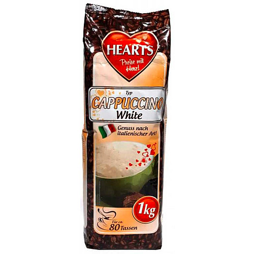 Капучино HEARTS White 10 шт х 1 кг