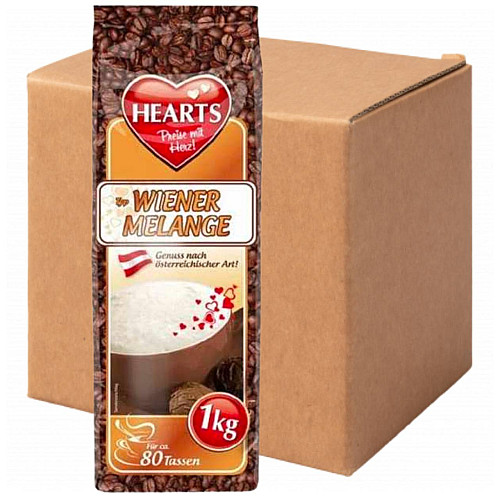 Капучіно HEARTS Wiener Melange 10 шт х 1 кг