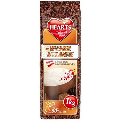 Капучіно HEARTS Wiener Melange 10 шт х 1 кг
