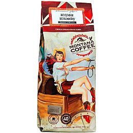 Кава в зернах без кофеїну Montana Coffee Колумбія 100% арабіка 6 шт х 500 г