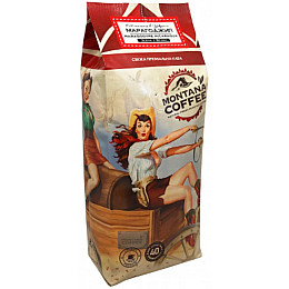 Кава в зернах Montana Coffee МАРАГОДЖИП НІКАРАГУА 6 шт х 500 г