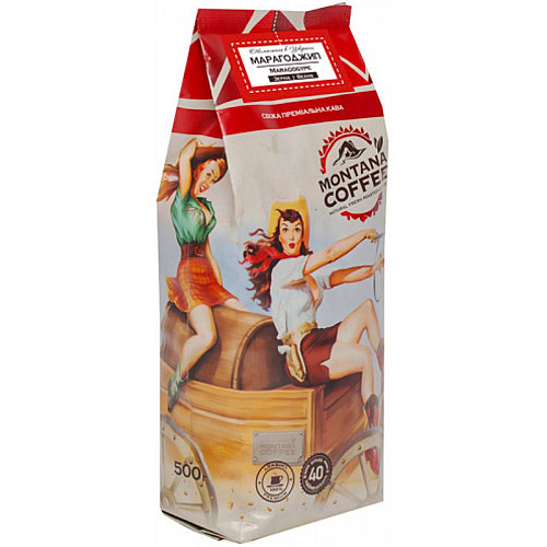 Кава в зернах Montana Coffee МАРАГОДЖИП МЕКСИКА 6 шт х 500 г