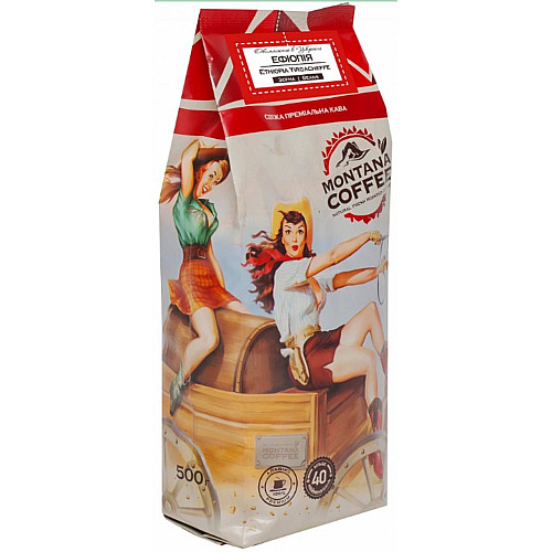 Кава в зернах Montana Coffee ЕФІОПІЯ ІРГАЧІФФ 6 шт х 500 г