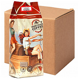 Кава в зернах в'ялений Montana Coffee ЕФІОПІЯ ІРГАЧІФФ NATURAL 6 шт х 500 г