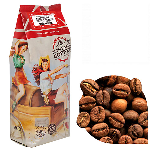 Кава в зернах Montana Coffee ВІДЕНСЬКА ОБЖАРКА Бразилія 6 шт х 500 г