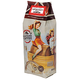 Кава в зернах Montana Coffee Ромова Олія 100% Арабіка 0,5 кг