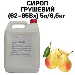 Сироп Eva Грушевый 5 л / 6,5 кг