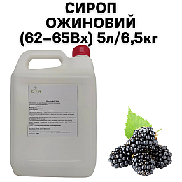 Сироп Eva Ежевичный 5 л / 6,5 кг