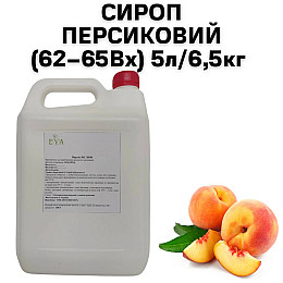 Сироп Eva Персиковый 5 л / 6,5 кг