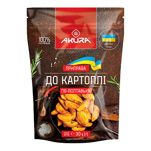 Приправа До страв із картоплі по-полтавськи ТМ Akura 30 г