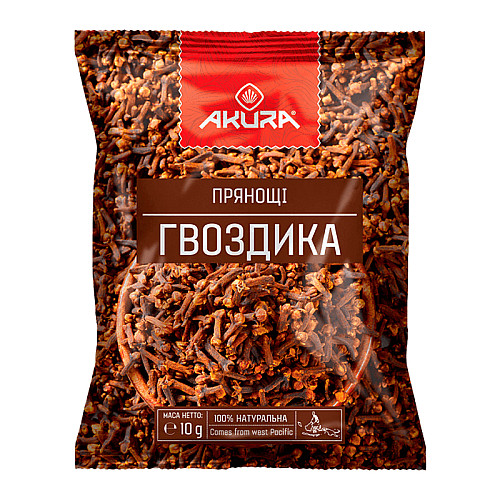 Гвоздика ціла ТМ Akura 10 г