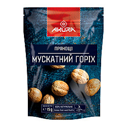 Мускатний горіх ТМ Akura 15 г