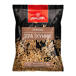 Цілі насіння Akura Зіра кумин 10 г