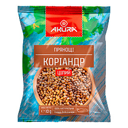 Коріандр горошком ТМ Akura 10 г